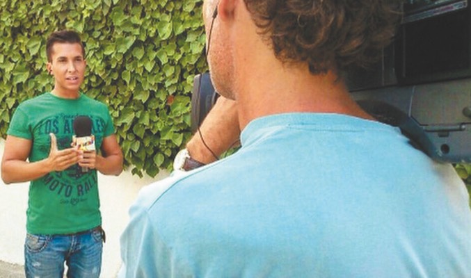 Omar Suárez en 'Sálvame'