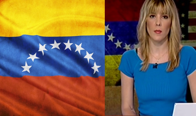 bandera venezuela invertida en tve