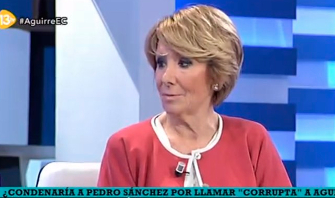 Esperanza Aguirre en 'El cascabel'