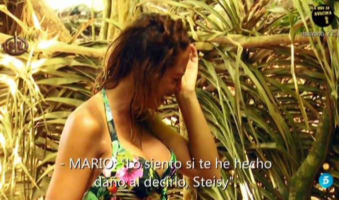 El ambiente se caldeó más de la cuenta, y Mario acabó llamando "tonta" a Steisy