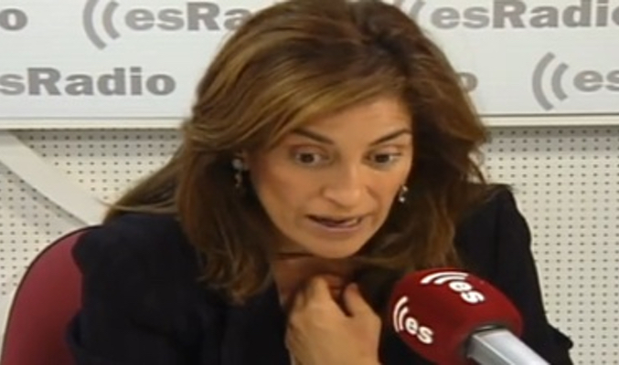 Ana Samboal en los micrófonos de Esradio