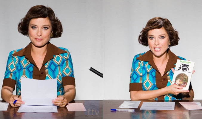 helena resano disfrazada lasexta 30 aniversario democracia