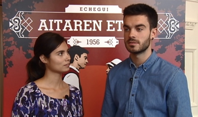 Loreto Mauleon (Irene) y Ander Azurmendi (Martín)