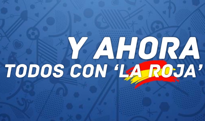 Y ahora todos con la roja