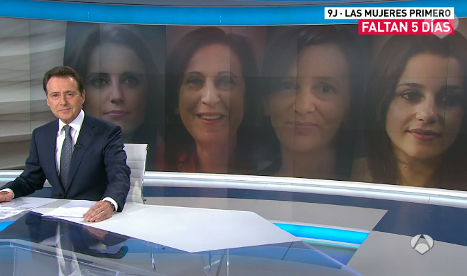 debate a cuatro mujeres