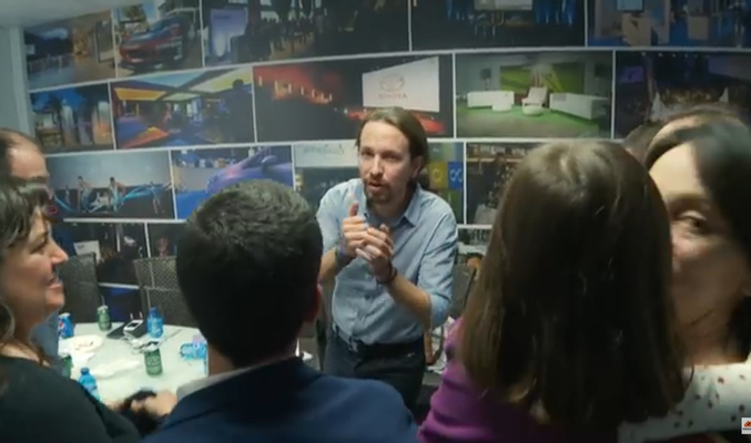 Fragmento sobre el documental de Podemos