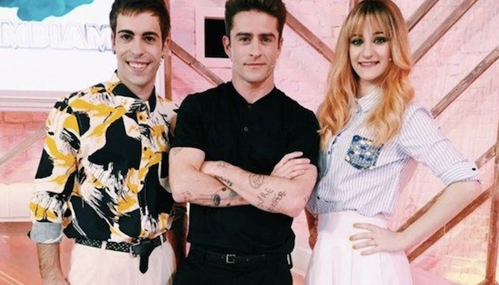 Pelayo junto a Daniel y Ana