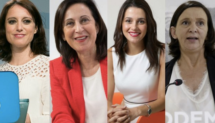 Las cuatro participantes del debate de Antena 3