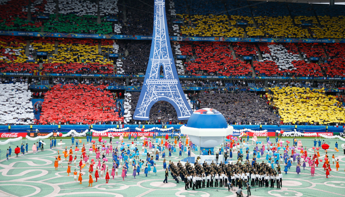 Gala inaugural de la Eurocopa 2016
