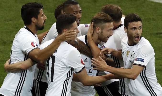 Alemania vence a Ucrania en el partido disputado este domingo
