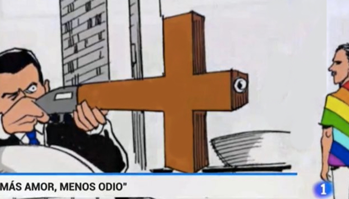 Ilustración mostrada en el 'Telediario 2'