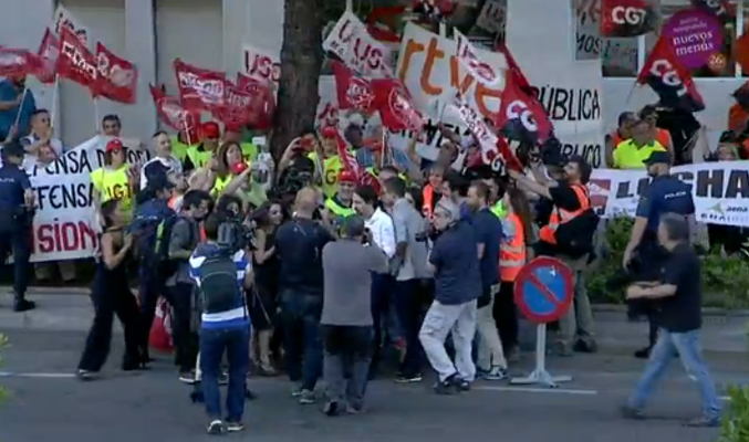 pablo iglesias trabajadores rtve