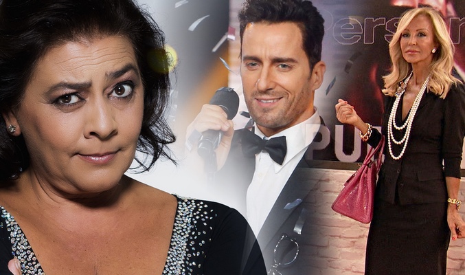 María del Monte, Pablo Puyol y Carmen Lomana