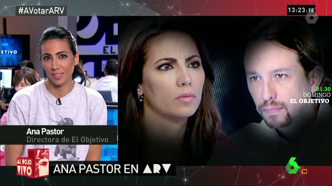 ana pastor al rojo vivo el objetivo pablo iglesias