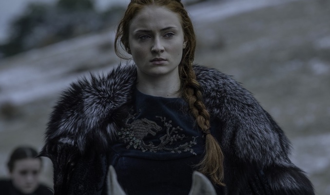 Sophie Turner es Sansa Stark en 'Juego de Tronos'