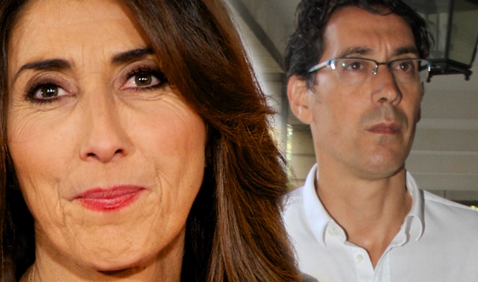 Paz Padilla y su novio Antonio Juan Vidal