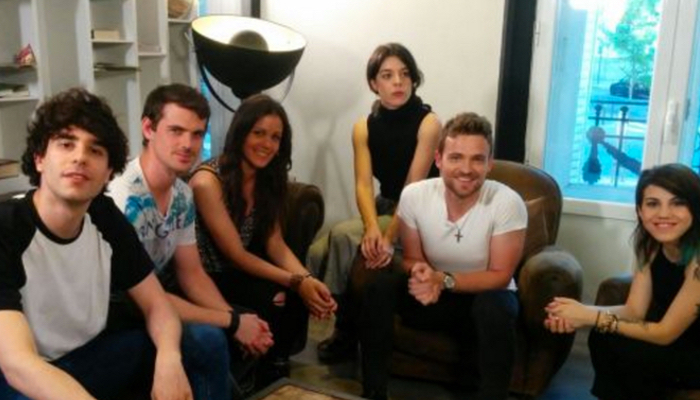 Angy, Adam Jezierski, Javier Calvo, Gonzalo Ramos, Sandra Blázquez y Leonor Martín