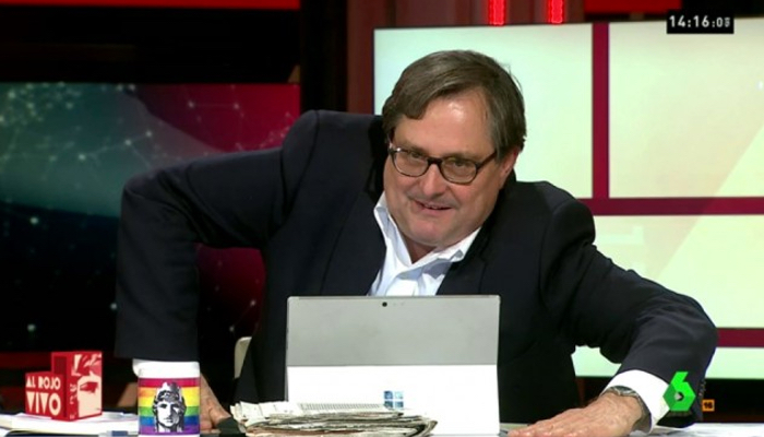 Marhuenda imitando a Ferreras.