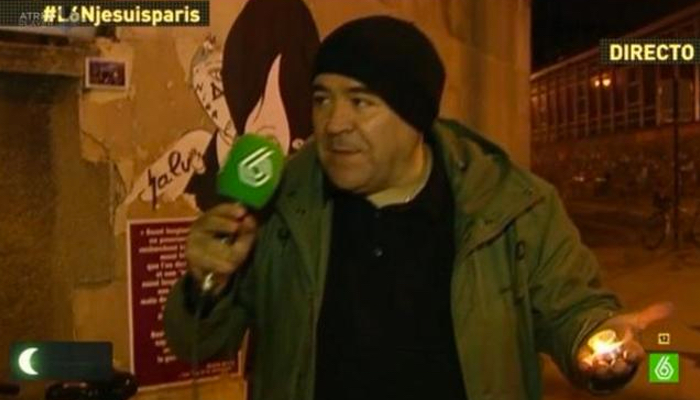 Ferreras y su sensacionalismo cubriendo los atentados de París