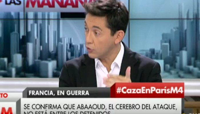 Javier Ruiz en 'Las mañanas de Cuatro'