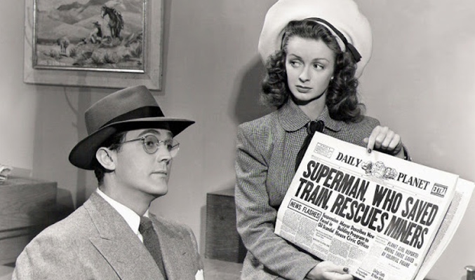 Noel Neil en el papel de Lois Lane