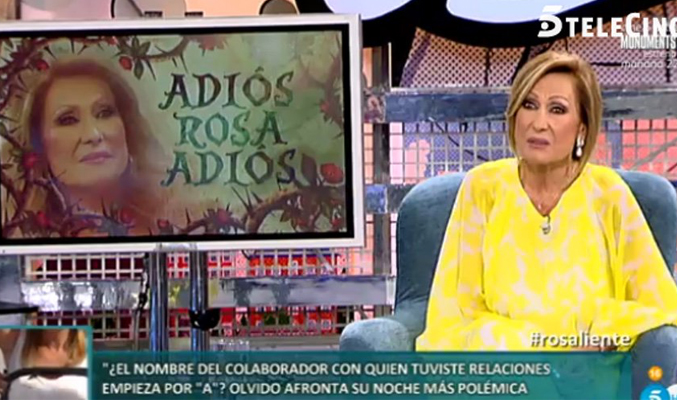 Rosa Benito en su última entrevista en &#39;Sálvame deluxe&#39;