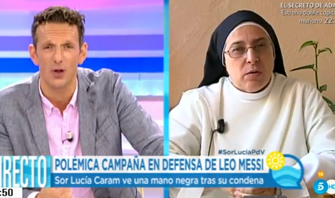 sor lucia en el programa del verano