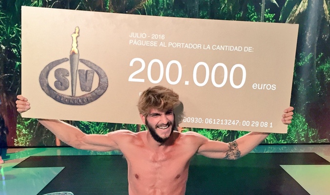 Jorge Diaz, ganador de 'Supervivientes' 2016