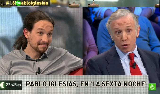 Pablo Iglesias y Eduardo Inda
