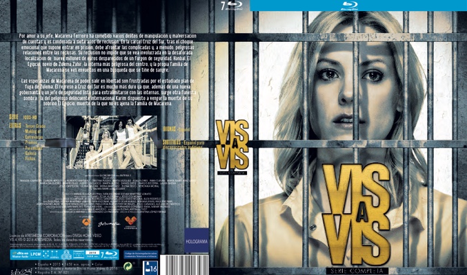 Carátula Blu-Ray 'Vis a vis'