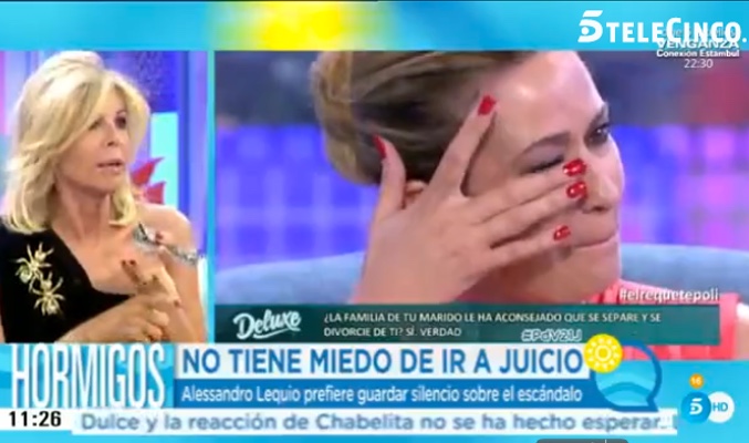 Bibiana ha opinado sin pelos en la lengua sobre Olvido