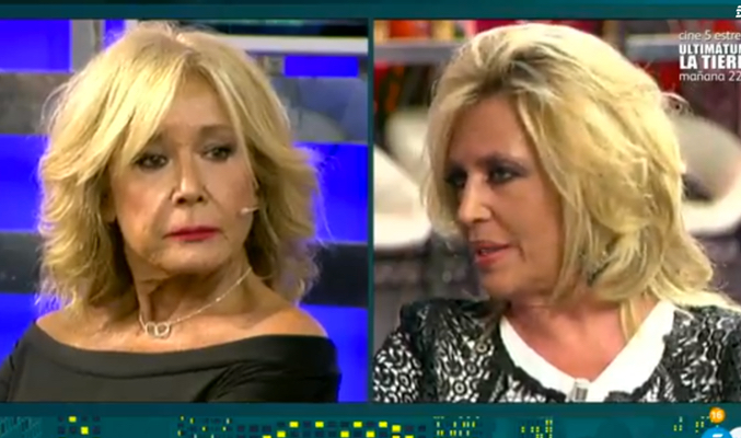 Mila Ximénez y Lydia Lozano en 'Sálvame Deluxe'