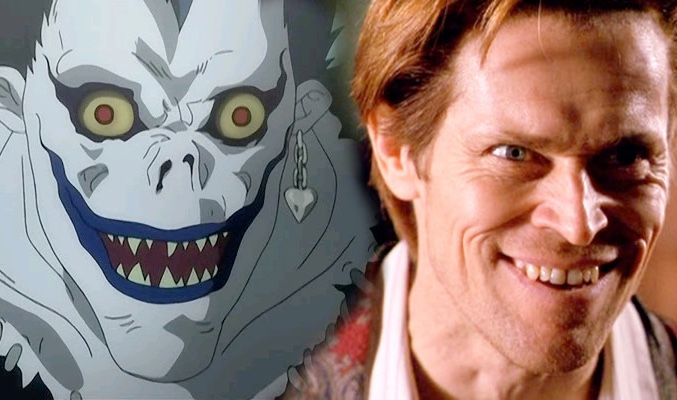 Ryuk y Willem Dafoe