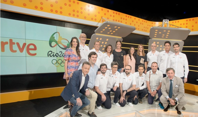 El equipo de TVE de los Juegos Olímpicos de Río