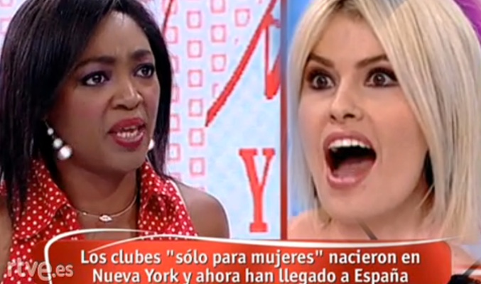 Francine Gálvez y Adriana Abenia