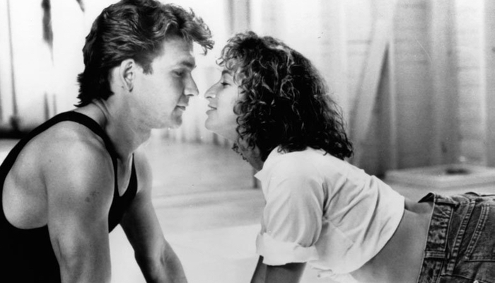 Jennifer Grey y Patrick Swayze en "Dirty Dancing"