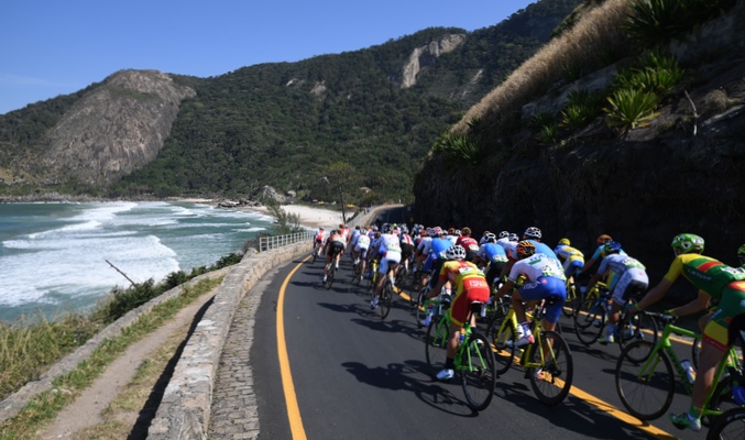 Imagen de una prueba de ciclismo en los Juegos Olímpicos de Río