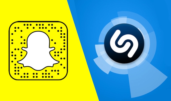 Snapchat y Shazam, dos apps por las que apuesta la televisión