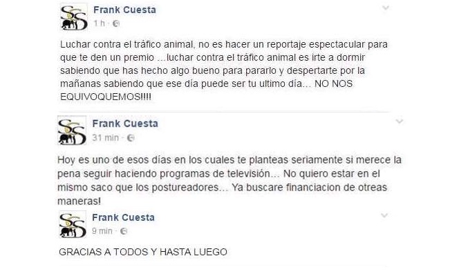 Mensajes de Frank Cuesta