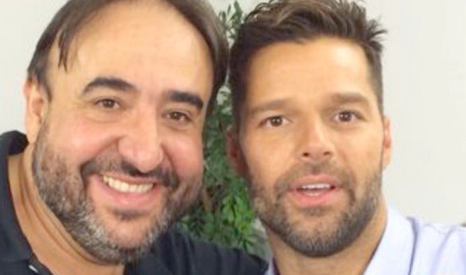 Yusan Acha y Ricky Martin