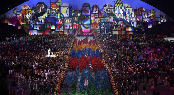 Al igual que la ceremonia de apertura, la clausura estará llena de música y color