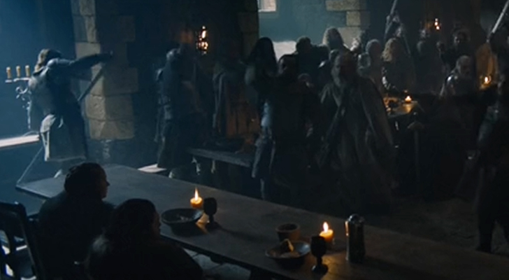 Imagen de uno de los grandes momentos de la séptima temporada: "Rey en el Norte"