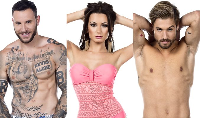 Esteban, Arantxa y Abraham super shore