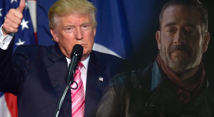 Imagen de Donald Trump y Negan