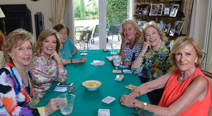 María Teresa Campos y sus amigas