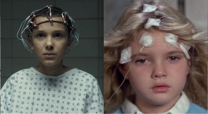 Comparativa de 'Stranger Things' y 'Ojos de fuego'