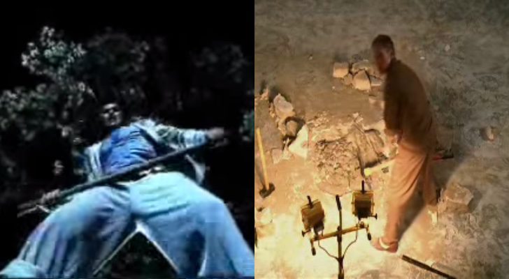 Mario y Paul cavan un tumba para enterrar un cuerpo en &#39;Ellas y el sexo débil&#39; y &#39;Mujeres desesperadas&#39;