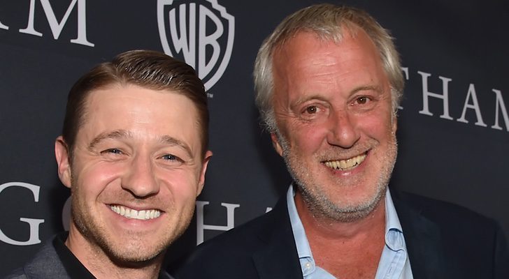 Ben McKenzie, protagonista de 'Gotham', y Bruno Heller, showrunner e la serie.
