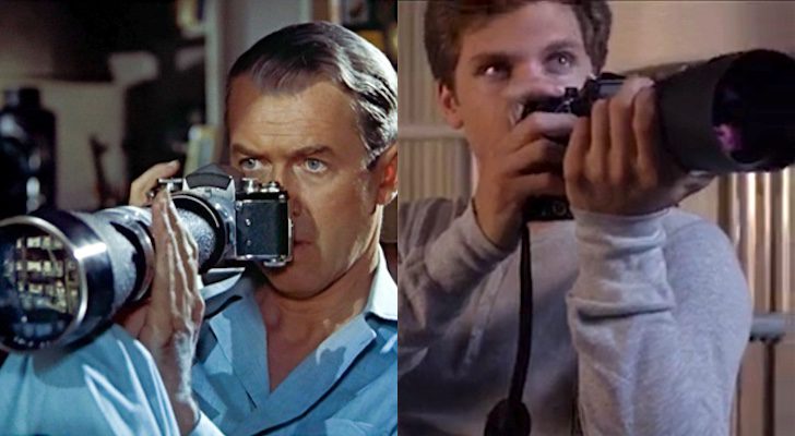 James Stewart en &quot;La ventana indiscreta&quot; y Keegan Allen en &#39;Pretty Little Liars&#39;