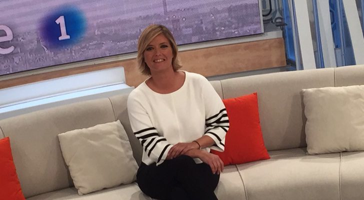 La periodista María Casado en el plató